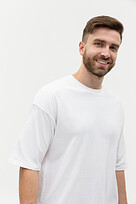 Футболка унисекс оверсайз STAN хлопок 140, 39, Белый,  (10/1)  (44/XS)