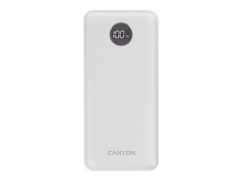 Портативный аккумулятор Canyon PB-2002 (CNE-CPB2002W), белый