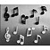 МАГНИТЫ MEMODY MAGNET (6 ШТ. / УПАК.), белые