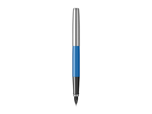 Ручка перьевая Parker Jotter Originals Blue Chrom CT, перо: F, цвет чернил: blue, в подарочной упаковке
