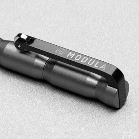 Шариковая ручка+карандаш Pininfarina Modula Gun Metal, серый