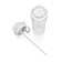 Спортивная бутылка SipnLock из rPET RCS, 800 мл, белый