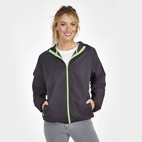 Ветровка водоотталкивающая унисекс SHORE, темно-синий