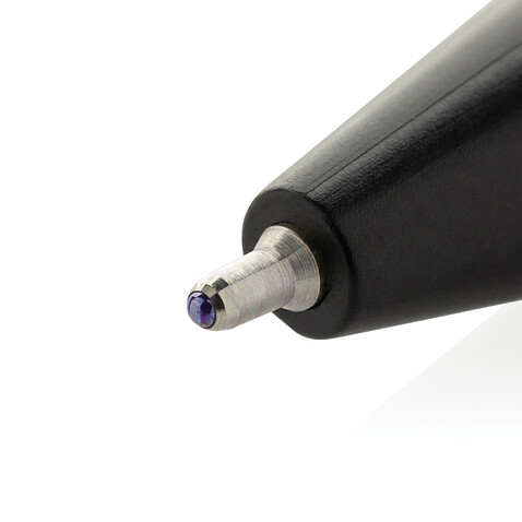 Ручка Vibe из переработанного пластика GRS с чернилами Ultra Glide, черный