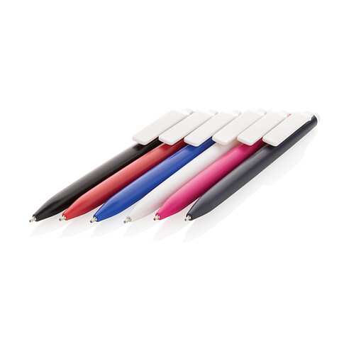 Ручка Vibe из переработанного пластика GRS с чернилами Ultra Glide, черный