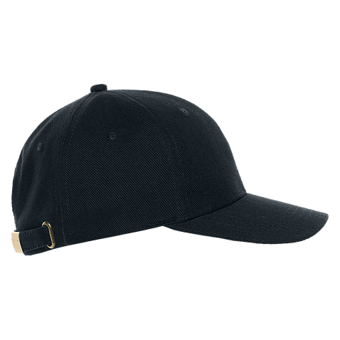 Бейсболка STAN 6 клиньев хлопок 330, 06, Чёрный,  (20)  (56-58)