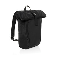 Рюкзак для ноутбука Swiss Peak Leonard из rPET Aware™, 15.6 , черный