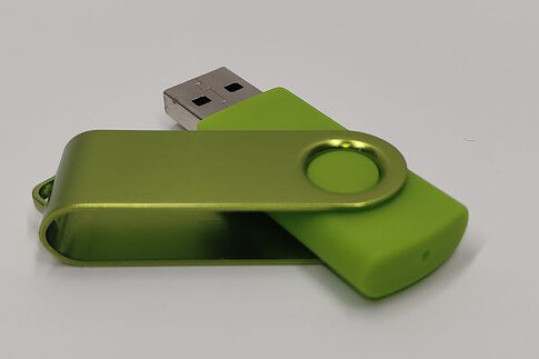 USB-накопитель Twister Color, 32 GB, зеленый