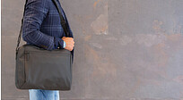 Сумка для ноутбука Fashion Black, 15.6  (без содержания ПВХ), черный