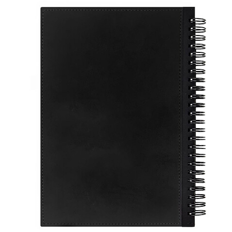 Ежедневник Notera Maxi, недатированный, черный