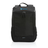 Рюкзак-холодильник Swiss Peak из RPET AWARE™ 1200D, черный