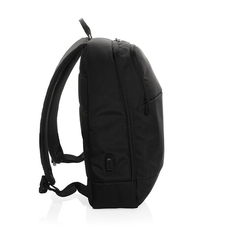 Рюкзак для ноутбука Swiss Peak из rPET AWARE™, 15,6’’, черный