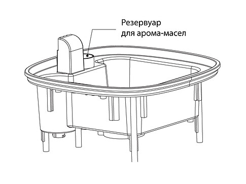 Увлажнитель воздуха Rombica Fort, черный