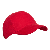 Бейсболка STAN 5 клиньев хлопок 280, 11, Красный,  (14)  (56-58/ONE SIZE)