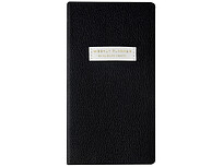 Еженедельник недатированный А6 Black с нашивкой, черный