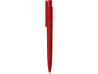 Шариковая ручка RECYCLED PET PEN PRO K transparent GUM soft-touch, красный
