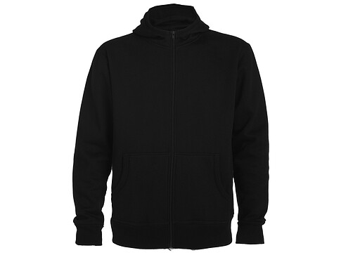 Толстовка на молнии Montblanc унисекс, черный, S