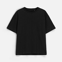 Футболка унисекс Durington, черная, XS/S