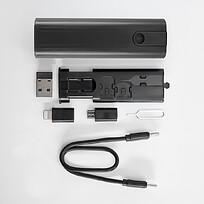 Комплект аксессуаров SMARTKIT для мобильного телефона, пластик, черный, 10,7х3,0х1,6см