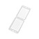 Держатель для бейджа Haven Transparent, белый