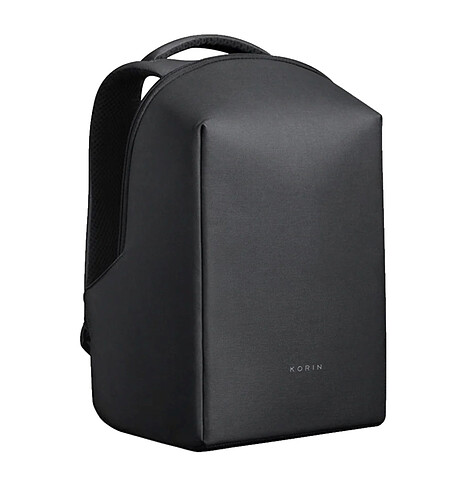 Рюкзак KORIN HiPack 43х33х16 см, черный, черный