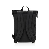Рюкзак для ноутбука Swiss Peak Leonard из rPET Aware™, 15.6 , черный