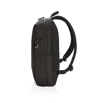 Рюкзак Swiss Peak с RFID-защитой и USB-A из rPET AWARE™, 15,6’’, черный