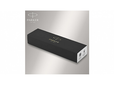 Перьевая ручка Parker IM Mat Black CT, перо: F, цвет чернил: blue, в подарочной упаковке.