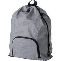 Складной рюкзак, серый