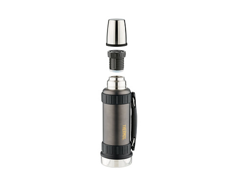 Термос из нерж. стали тм THERMOS 2520 Stainless Steel Vacuum Flask 1.2L, серый