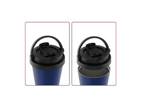 Термокружка из нерж. стали тм THERMOcafe TCCM-500KA (DBL) 0,5L
