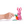 Ножницы и магнит со скрепками Bunny, розовые