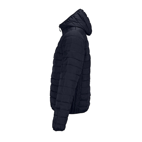 Куртка мужская  STREAM HOODED  280 Т, темно-синий, S