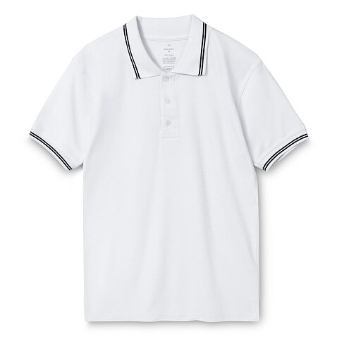 Рубашка поло Virma Stripes, белая, S