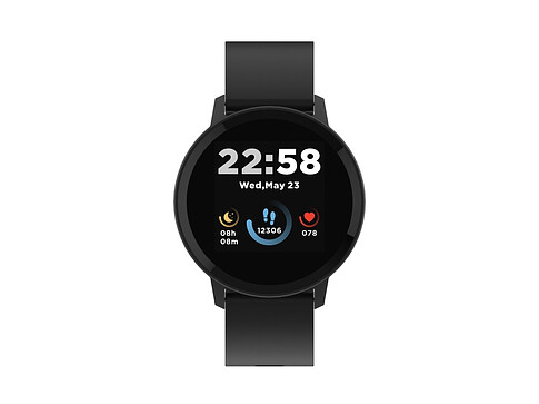 Умные часы CANYON Lollypop SW-63, IP 68, BT 5.0, сенсорный дисплей 1.3, черный