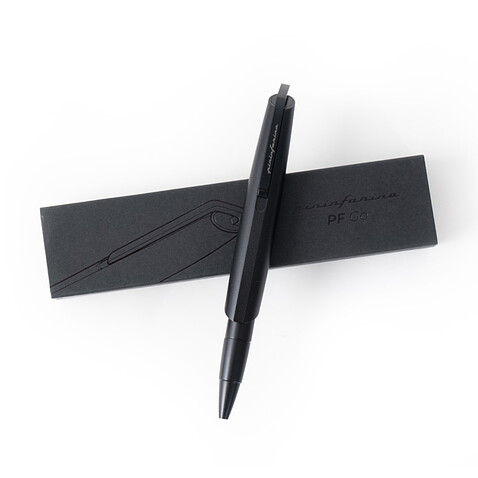 Шариковая ручка Pininfarina PF GO BLACK, черный