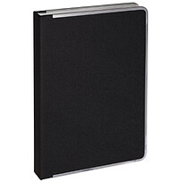Ежедневник Frame Metal, недатированный, черный