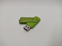 Флешка Twister Color New, 16Gb, светло-зеленая