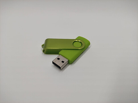 Флешка Twister Color New, 16Gb, светло-зеленая