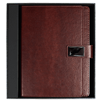 Ежедневник Alfa Brandy Business Edition B5 коричневый, в подарочной коробке