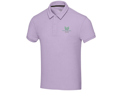 Рубашка поло унисекс Akoya из переработанного махрового материала - Lilac, XS