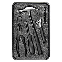 Набор инструментов Tools Baltimore черный 6 в 1 в пластиковом футляре