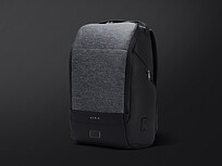 Антикражный рюкзак FlexPackPro для ноутбука 15.6, серый/черный