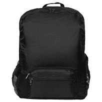 Рюкзак складной Comfort Travel Portable, черный, размер 40*32*14 см