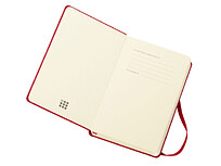 Ежедневник Moleskine Classic (2022), Pocket (9х14), красный, твердая обложка