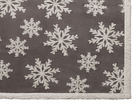 Плед Snowflake новогодний