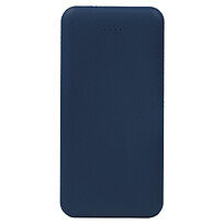 Внешний аккумулятор (powerbank) «Amper», 10 000 mAH, 5V 2.0 A, темно-синий