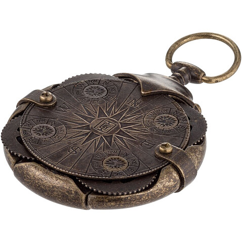 Флешка «Криптекс» Compass Lock, 64 Гб