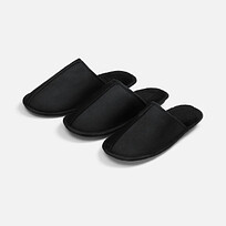 Тапочки домашние Norridge, черные, 37-39