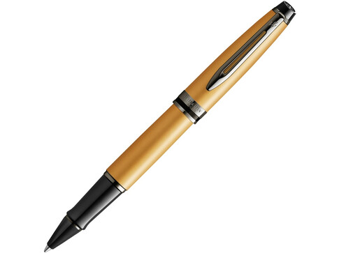 Ручка-роллер Waterman Expert GoldF BLK в подарочной упаковке